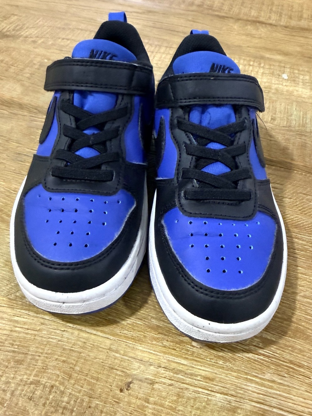 Nike | Kids Court Borough Low Recraft | Royal Blue/Black | 12.5c - Picture 3 of 4
